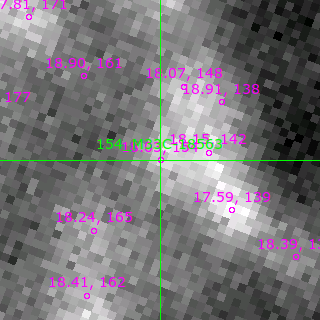 M33C-18563 in filter V on MJD  57687.130
