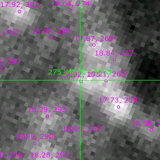 M33C-18563 in filter V on MJD  57964.370