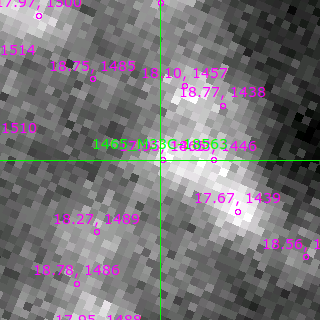 M33C-18563 in filter V on MJD  58043.100