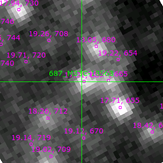 M33C-18563 in filter V on MJD  59227.080