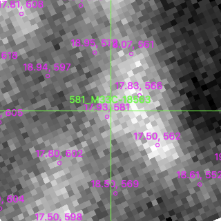 M33C-18563 in filter V on MJD  59849.180