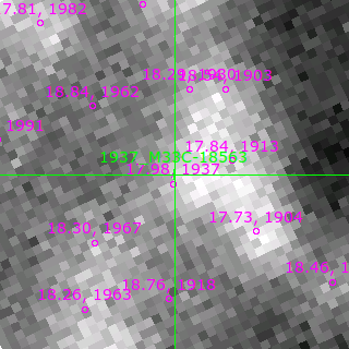 M33C-18563 in filter V on MJD  59854.200