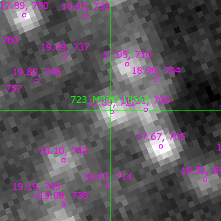 M33C-18563 in filter V on MJD  60342.090