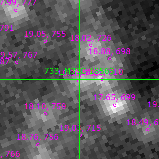 M33C-18563 in filter V on MJD  60556.270