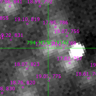 M33C-18563 in filter V on MJD  60651.160