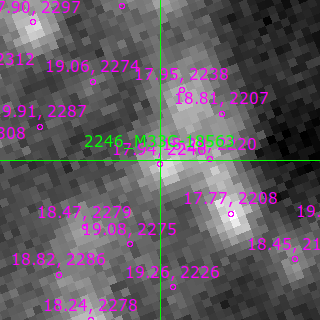 M33C-18563 in filter V on MJD  60651.160