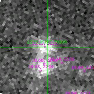 M33C-20109 in filter B on MJD  58108.110