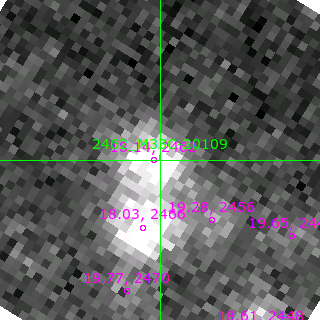 M33C-20109 in filter B on MJD  58317.380