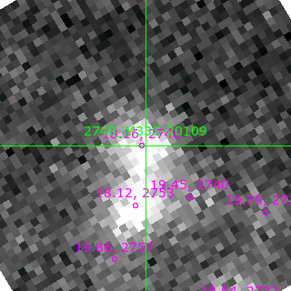 M33C-20109 in filter B on MJD  59161.070