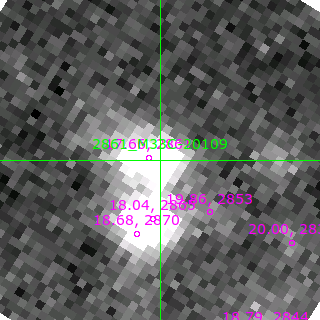 M33C-20109 in filter R on MJD  58317.380