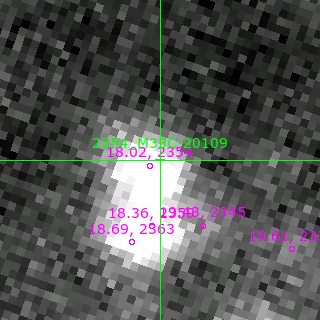 M33C-20109 in filter V on MJD  57634.340