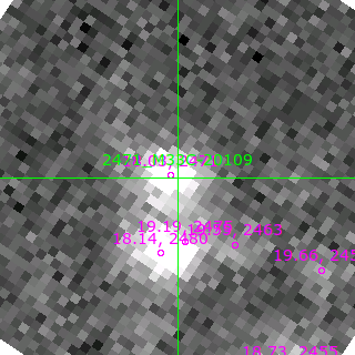 M33C-20109 in filter V on MJD  58312.390