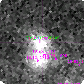 M33C-20109 in filter V on MJD  58316.380