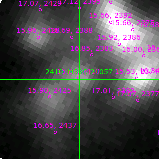 M33C-21057 in filter B on MJD  58108.110
