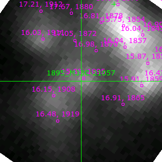M33C-21057 in filter B on MJD  58342.380