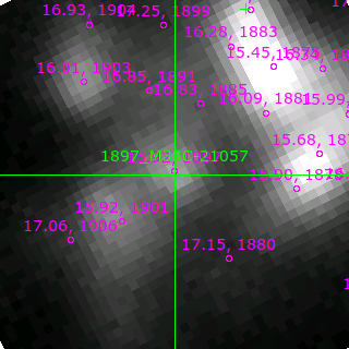 M33C-21057 in filter B on MJD  59794.340
