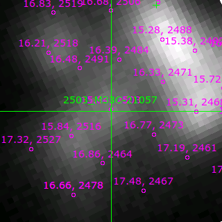 M33C-21057 in filter B on MJD  59854.190