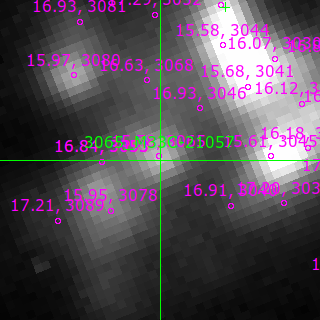 M33C-21057 in filter B on MJD  60651.150