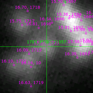 M33C-21057 in filter I on MJD  57634.340