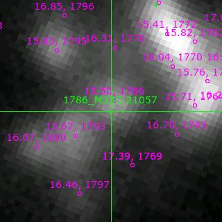 M33C-21057 in filter I on MJD  57964.370