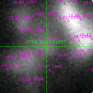 M33C-21057 in filter I on MJD  59849.190