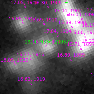 M33C-21057 in filter I on MJD  60506.380