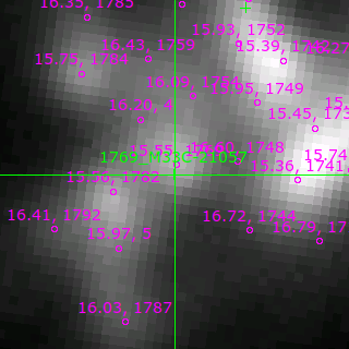 M33C-21057 in filter R on MJD  57038.130