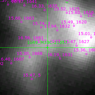 M33C-21057 in filter R on MJD  57310.130