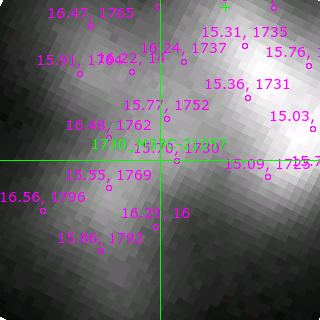M33C-21057 in filter R on MJD  58045.150