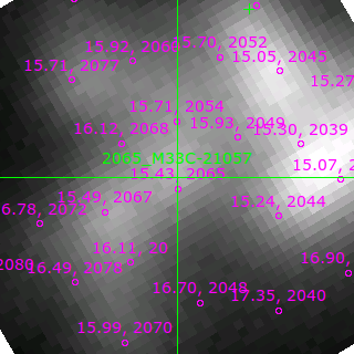 M33C-21057 in filter R on MJD  59171.080