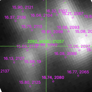 M33C-21057 in filter R on MJD  59854.190