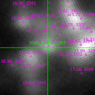 M33C-21057 in filter R on MJD  60205.150
