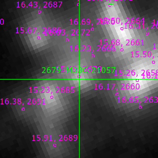 M33C-21057 in filter R on MJD  60564.220