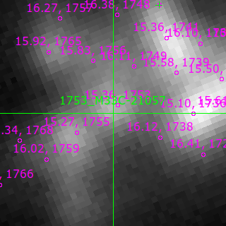 M33C-21057 in filter R on MJD  60595.130