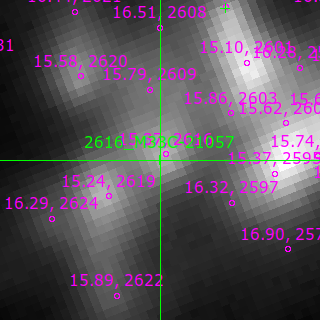 M33C-21057 in filter R on MJD  60651.150