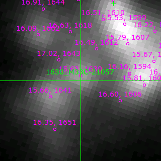 M33C-21057 in filter V on MJD  57401.100