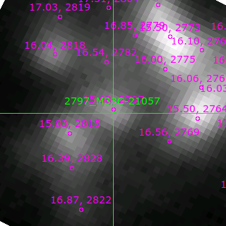 M33C-21057 in filter V on MJD  58108.110