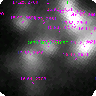 M33C-21057 in filter V on MJD  58312.390