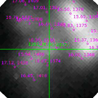 M33C-21057 in filter V on MJD  58420.060