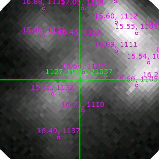 M33C-21057 in filter V on MJD  58433.000