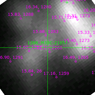 M33C-21057 in filter V on MJD  58779.150