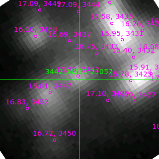 M33C-21057 in filter V on MJD  58902.060