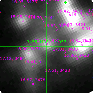 M33C-21057 in filter V on MJD  59227.070