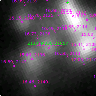 M33C-21057 in filter V on MJD  59851.150