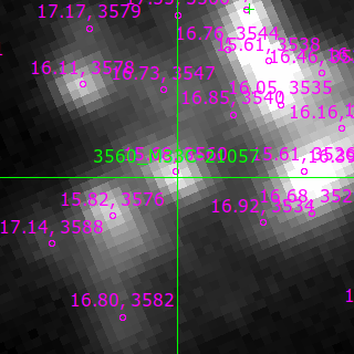 M33C-21057 in filter V on MJD  60504.380
