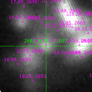 M33C-21057 in filter V on MJD  60564.220