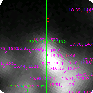 M33C-21192 in filter B on MJD  58316.380