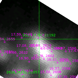 M33C-21192 in filter B on MJD  58317.380