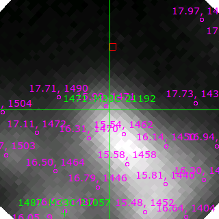 M33C-21192 in filter B on MJD  58420.060