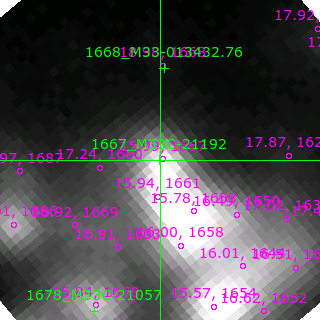 M33C-21192 in filter B on MJD  58696.390